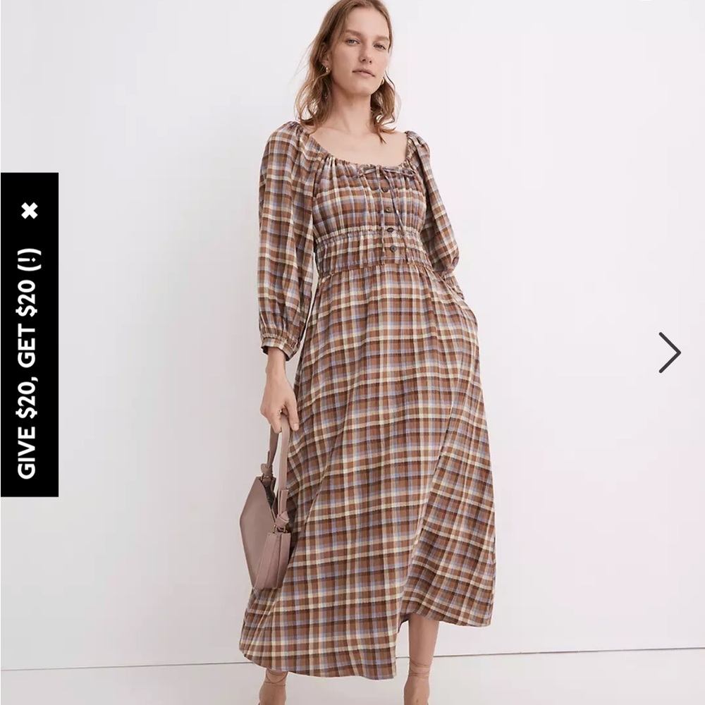 Gauze Sophia Midi Dress Madewell